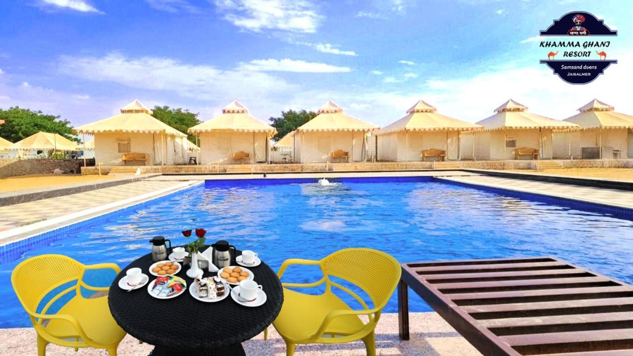 Khamma Ghani Resort With Pool Jaisalmer Eksteriør billede
